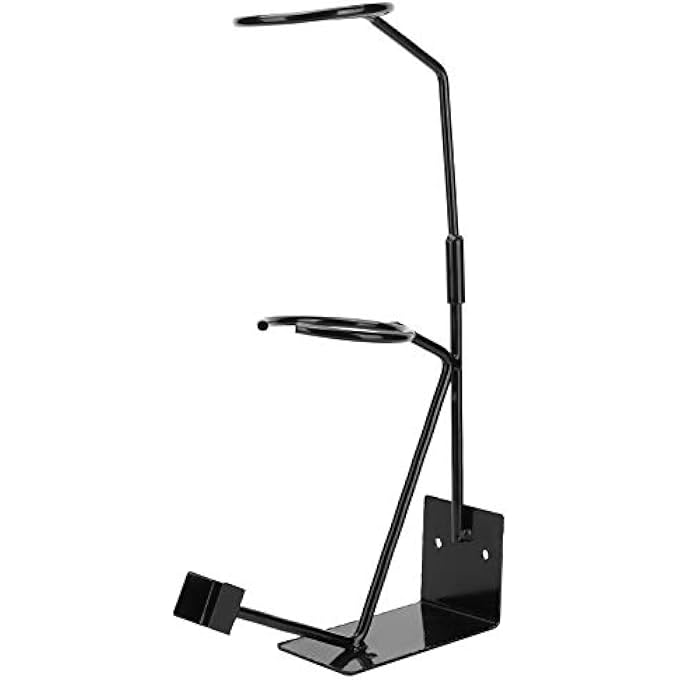 EUJGOOV SPRAYER STAND SPRAY HOLDER WALL BENCH MOUNTED FOR GRAVITY FEED PAINT SPRAYER WITH STRAINER RACK STEEL CONSTRUCTION STORAGE - Image 4